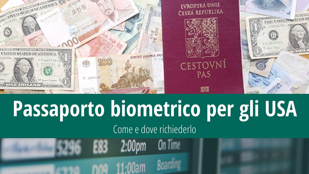 Passaporto biometrico per la richiesta dell’ESTA negli USA | © Petr Novák