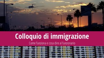 Colloquio con un funzionario del CBP negli Stati Uniti