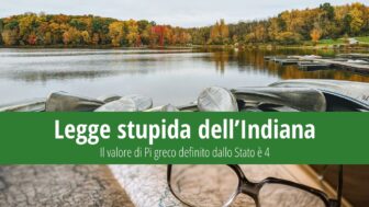 Legge stupida dell’Indiana: Il valore di stato del numero Pi è 4