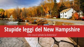 Stupide leggi del New Hampshire: Cosa è vietato la domenica?