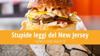 Stupide leggi del New Jersey: Il gelato è vietato dopo le 18