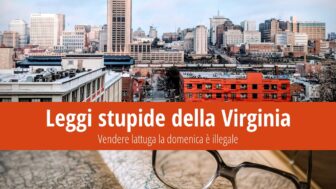 Leggi stupide della Virginia: Vendere lattuga la domenica è illegale