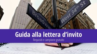 Lettera d’invito per gli USA – modello, quando è necessario