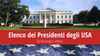 Presidenti degli Stati Uniti – un elenco da Washington a Biden