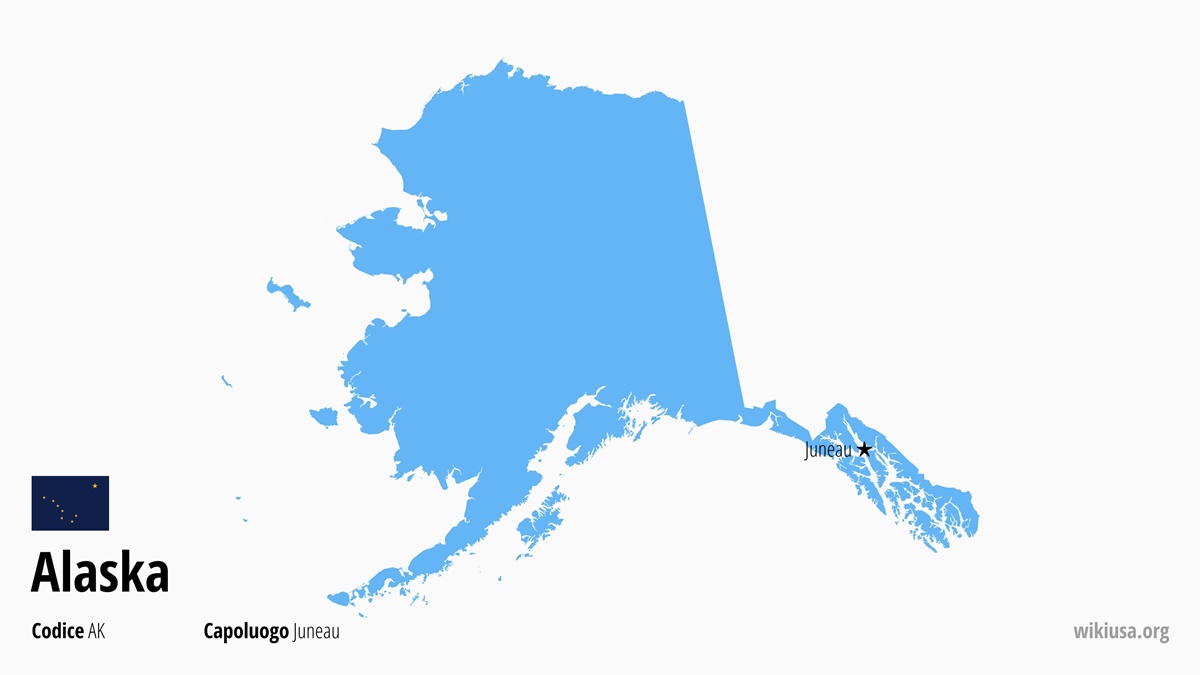 Mappa dello Stato della Alaska | Dove si trova la Alaska? | Alaska (Stati Uniti) – clima, cosa vedere, città e curiosità