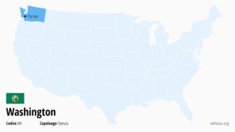 Washington (Stati Uniti) – cartina, città, clima e curiosità