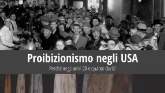 Proibizionismo negli Stati Uniti – cause, quanto è durato?