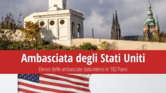 Elenco delle ambasciate statunitensi in 182 Paesi